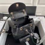 Chanel Caviar Vintage Duma Backpack Black AS1371 - Image 6