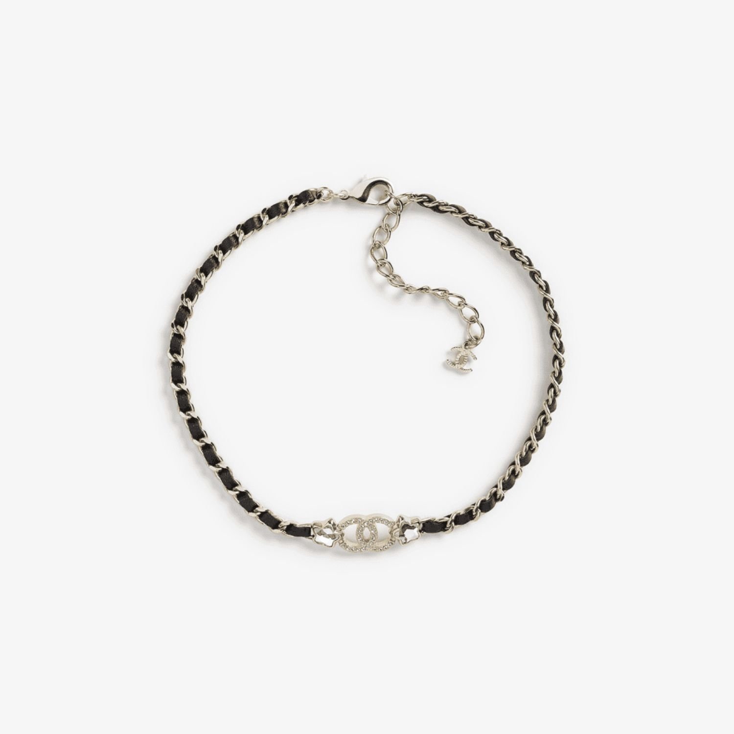 Chanel-Choker-gold-black-crystal.jpg Chanel Choker Gold Black & Crystal For Women - ABG276-B21852-U3435 - Image 1