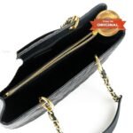[True-to-ORIGINAL] Chanel Classic Tote Bag Black For Women 13.3in/34cm - Image 6