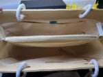 Chanel Classic Tote Bag 13.3in/ 34cm Beige Silver Hardware For Women - Image 7