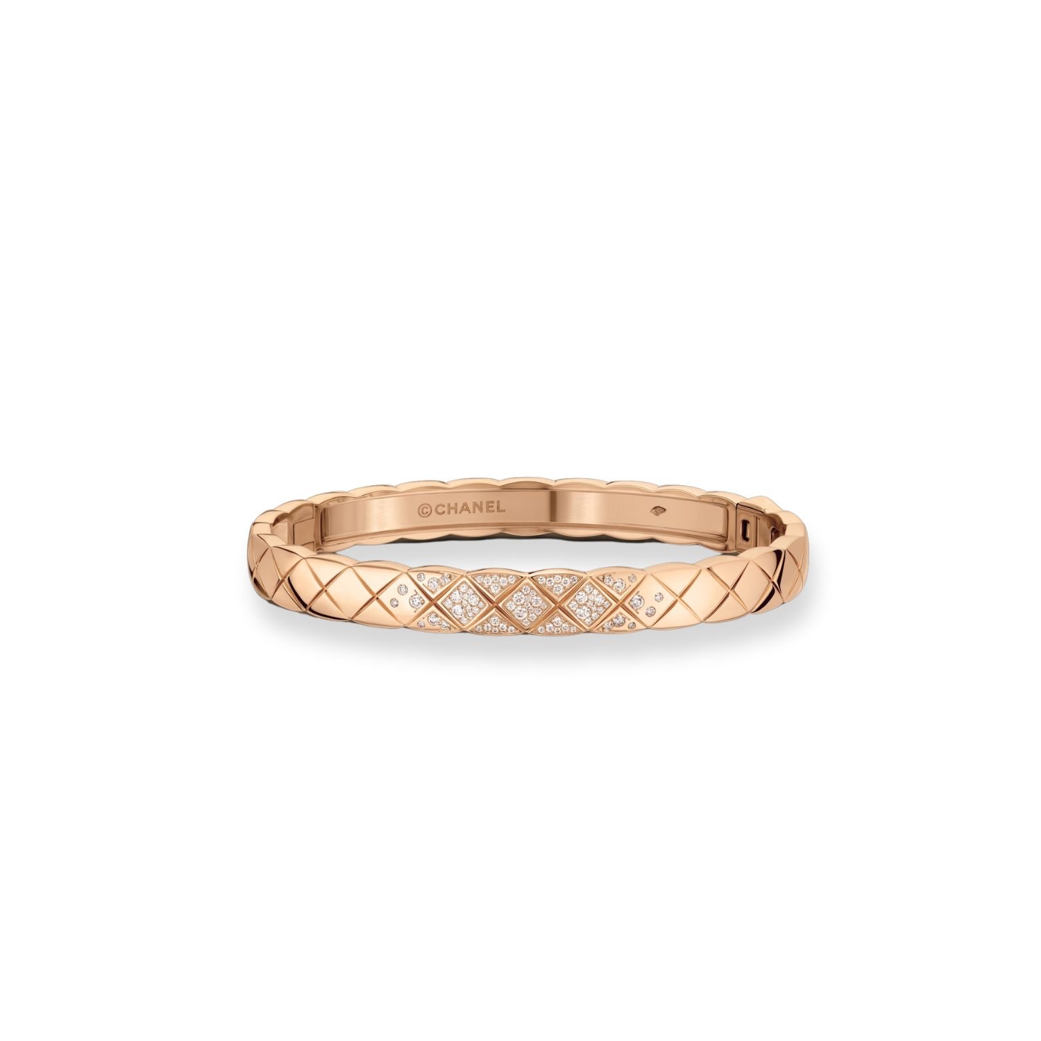 Chanel-Coco-Crush-Bracelet.jpg Coco Crush Bracelet Rose Gold For Women J11763 - Image 1