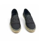 Chanel Espadrilles Black For Women, Women's Shoes G29762