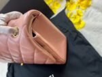 Chanel Classic Large Crossbody Bag 11.7in/ 30cm Light Pink Gold Hardware For Women A58600 Y04059 NW780 - Image 4