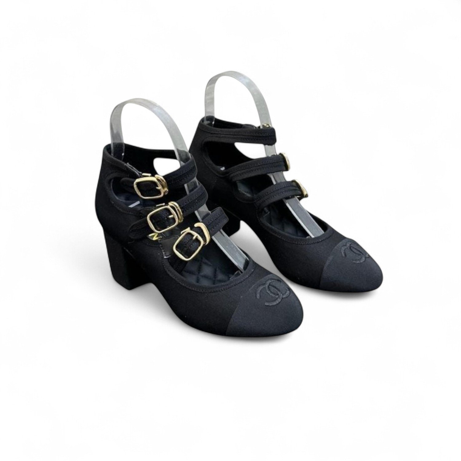 Chanel-Mary-Janes-1-1.jpg Chanel Mary Janes Black For Women G46477-B19617-94305 - Image 1