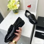 Chanel Moccasins Black For Women - Image 5