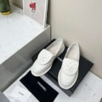 Chanel Moccasins White For Women - Image 2
