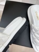 Chanel Mules White For Women - Image 7