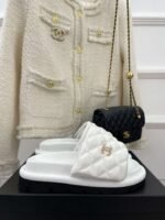 Chanel Mules White For Women - Image 6