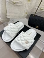 Chanel Mules White For Women - Image 3