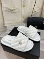 Chanel Mules White For Women - Image 2