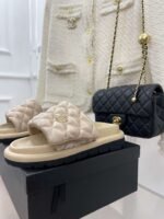 Chanel Mules Beige For Women - Image 10