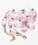 Chanel Necklace Gold/ Pink For Women ABG771-B23047-U6312 - Image 2