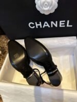 Chanel Patent Slingback Pumps Black For Women - Image 2