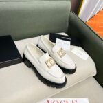 Chanel Romance CC Embellished Loafers White For Women - Image 6