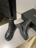 Chanel Short Boots Black For Women - Image 9