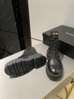 Chanel Short Boots Black For Women - Image 4