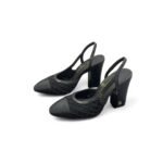 Chanel Slingbacks Black For Women G45509-B20352-94305
