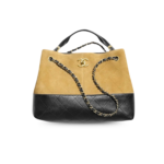 Chanel Shopping Small Tote Bag 14.2in/ 36cm Beige And Black Gold Hardware For Women AS5634-B20827-U1536