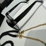 Chanel Square Sunglasses Black For Women A71510 X02016 S2218 - Image 4