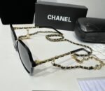 Chanel Square Sunglasses Black For Women A40911 X06074 S2214 - Image 4