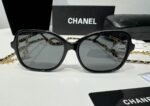 Chanel Square Sunglasses Black For Women A40911 X06074 S2214 - Image 2