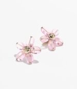 Chanel Stud Earrings Gold/ Pink For Women ABG770-B23046-U6312 - Image 2