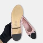 Chanel Ballet Flats Pink For Women - Image 3