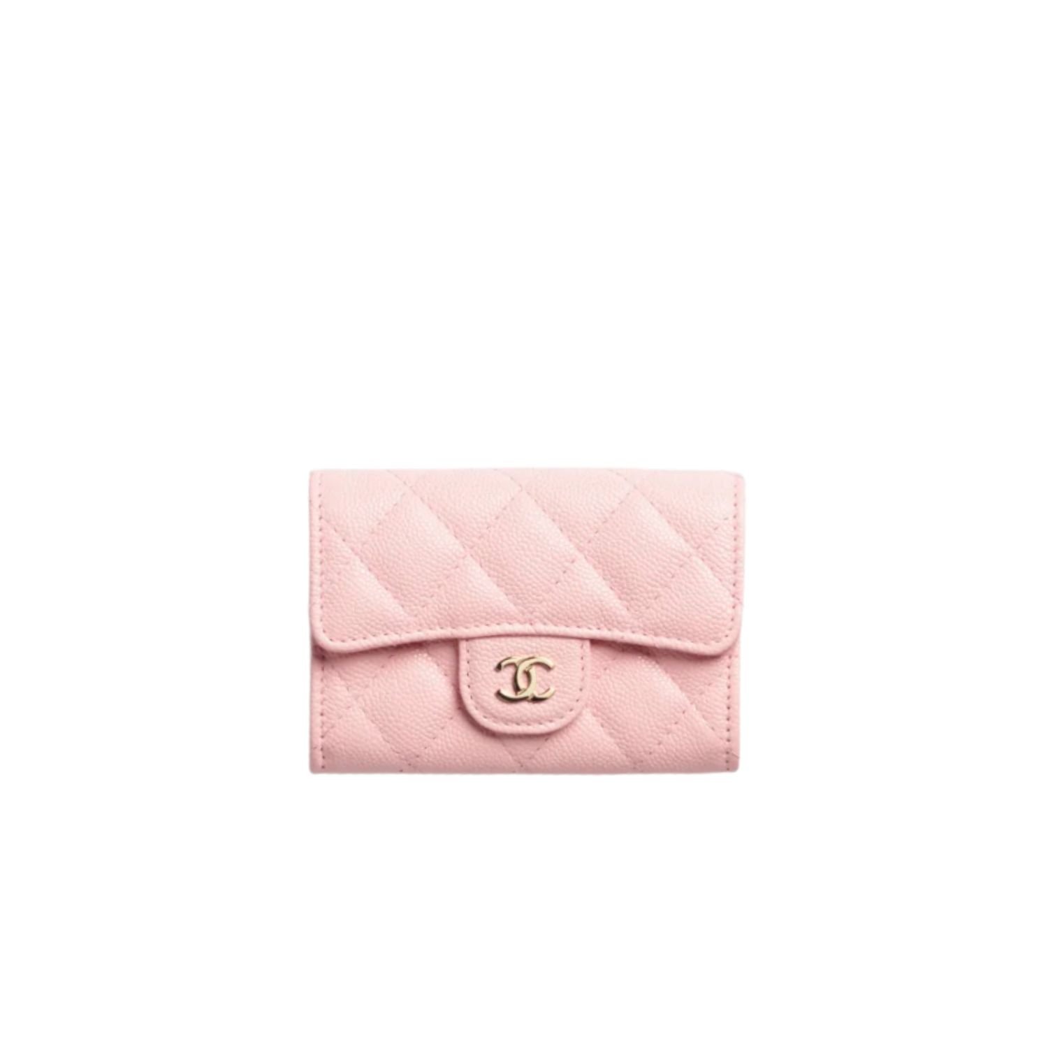 Chanel-classic-card-holder-light-pink.jpg Chanel Classic Card Holder Wallet Light Pink 8.5cm/3.3in - AP4096-B10583-U2360 - Image 1