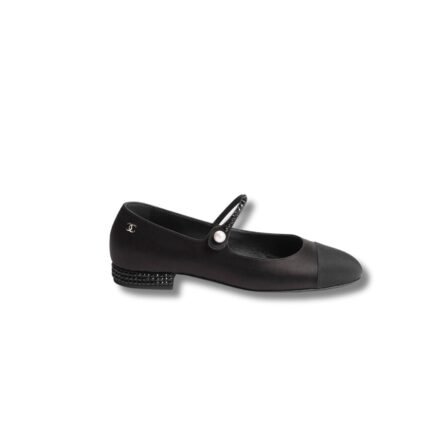 Chanel Mary Janes Black For Women G45877 B17831 94305