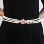 Chanel Triple-Strand Pearl & Floral Gold-Toned For Women - Image 2
