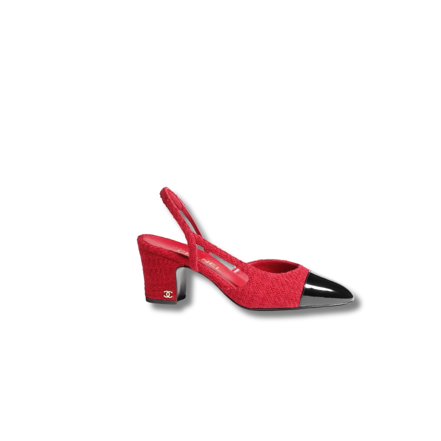 Chanel-sandals-2.jpg Chanel Slingbacks Red And Black For Women G31318 B17161 NZ566 - Image 1