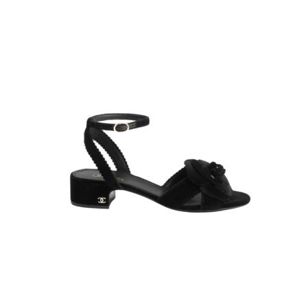Chanel Sandals Black For Women G45928 B17944 94305