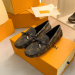 Louis Vuitton Gloria Flat Loafer Brown For Women 1A3QO6