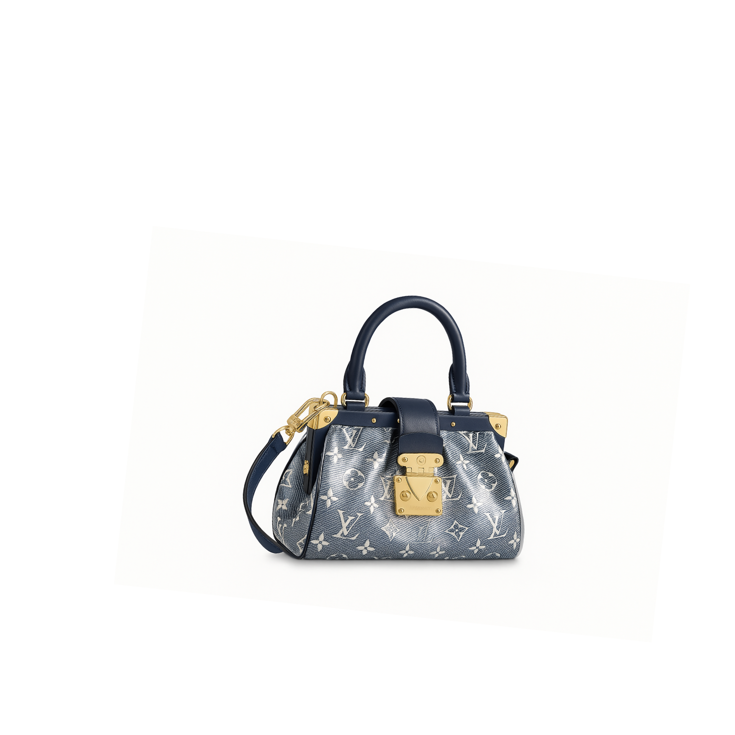 Copy-of-Product-Thumbnail-2025-06-24T172111.017.png Louis Vuitton Monogram Clutch Handbag Blue For Women 11in/28cm - Image 1