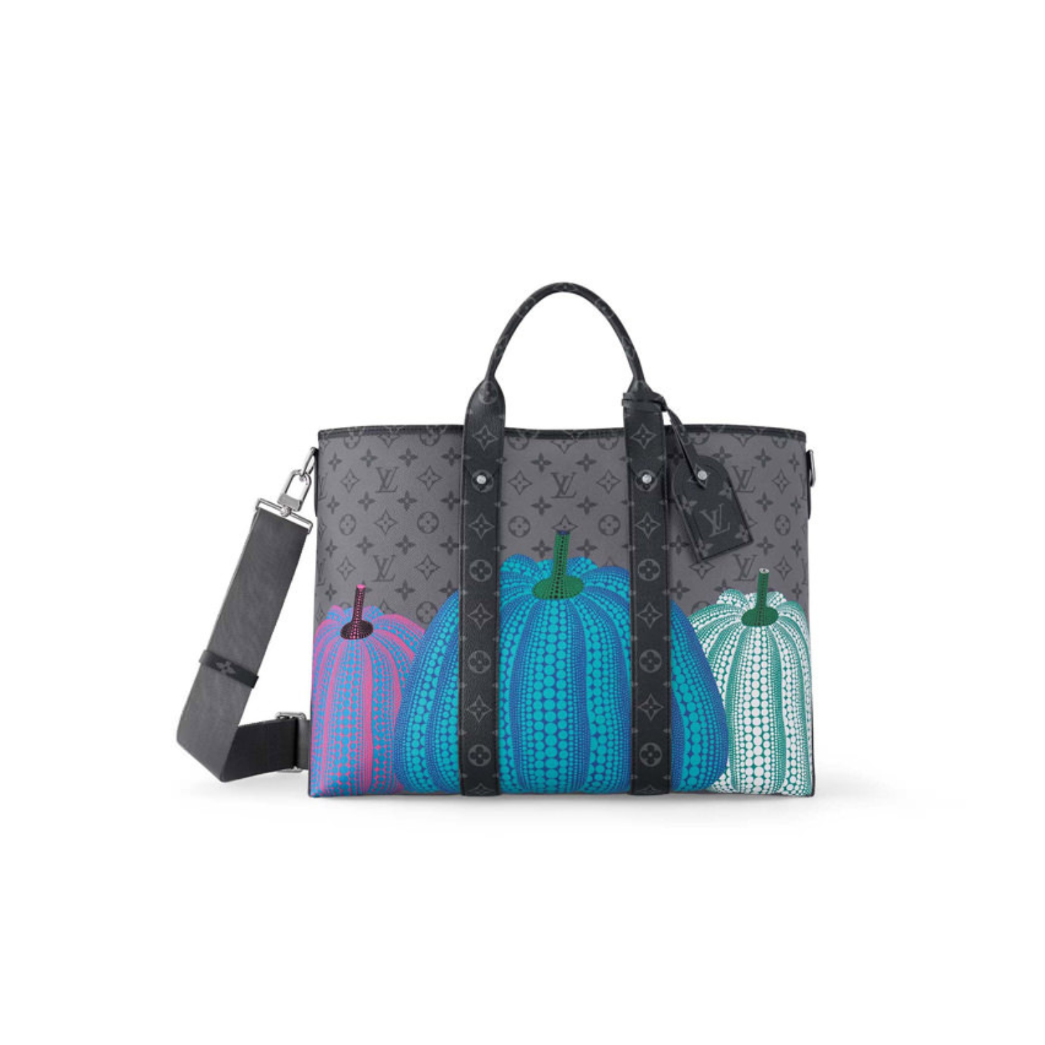 Copy-of-Product-Thumbnail-2025-06-24T172910.894.png Louis Vuitton LV x YK Weekend Tote Grey For Women 16.9in/43 cm M46434 - Image 1