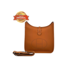 [True-to-ORIGINAL] Hermes Evelyne III 29 Bag Orange With Silver-Toned Hardware For Women, Women's Shoulder And Crossbody Bags 11.4in/29cm H056277CC9J