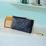 Louis Vuitton Key Pouch Monogram Empreinte Black For Women, Women's Wallets 4.7in/12cm LV M80879