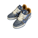 Louis Vuitton LV Trainer Sneaker Denim For Men 1AD6DK