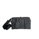 Louis Vuitton City Keepall Monogram Eclipse/Monogram Eclipse Reverse For Men, Men's Bags, Shoulder And Crossbody Bags 10.6in/27cm LV M45936