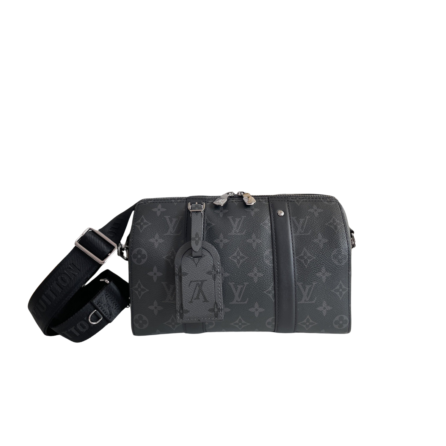 Copy-of-Product-Thumbnail-54.png Louis Vuitton City Keepall Monogram Eclipse/Monogram Eclipse Reverse For Men, Men's Bags, Shoulder And Crossbody Bags 10.6in/27cm LV M45936 - Image 1