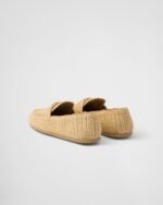 Prada Crochet Loafers Beige For Women 1D437N_2C2T_F0018_F_005 - Image 4