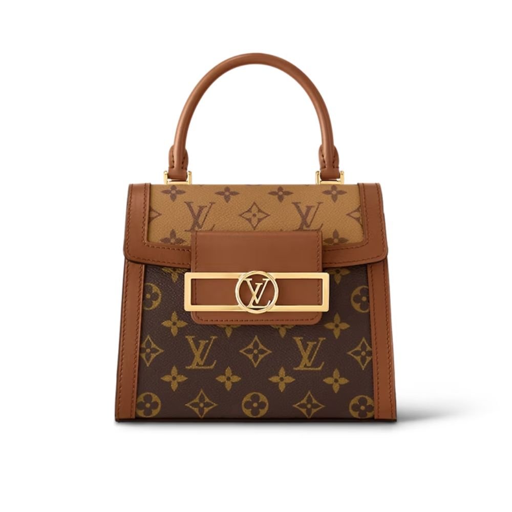 xr:d:DAF4z7b0LQY:20,j:7498907790948115562,t:24010407 Louis Vuitton Dauphine Capitale Bag For Women M46751 - 6.9 Inches/ 17.5 Cm - Image 1