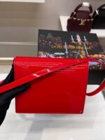 Dolce Gabbana Logo Crossbody Bag 7.8In/ 20cm Red Gold Hardware For Women BB7287A147180315 - Image 5