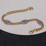 Chanel Double C Bracelet Gold For Women - Image 8