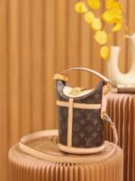 Louis Vuitton Duffle Bag Brown For Women 23cm / 9in M43587 - Image 2