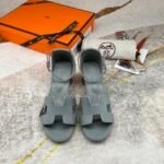 Hermes Encens 50 Sandal Jade Grey For Women - Image 2
