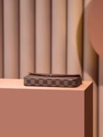 Louis Vuitton Pochette Felicie Shoulder Bag  8.3in/ 21cm Brown Gold Hardware For Women N63032 - Image 9