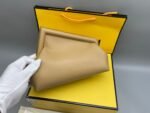 Fendi First Small Shoulder Bag 10in/ 26cm Beige Gold Hardware For Women - Image 4