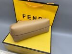Fendi First Small Shoulder Bag 10in/ 26cm Beige Gold Hardware For Women - Image 5
