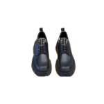 Fendi FD Fendi Force Lace-Ups Boots Black And Brown For Men